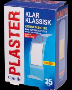 Plaster i forskellige størrelser