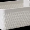 Plastikkurv medium - lysegrå