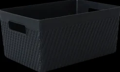 Plastikkurv medium - sort