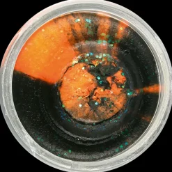 PowerBait Black/Orange Glitter