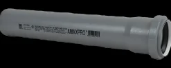 PP afløbsrør 50 x 250 mm
