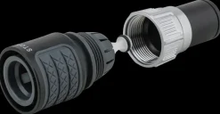 Pro Slangekobling metal 1/2" med stop