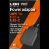 PRO USB og USB-C Adapter 20W - sort