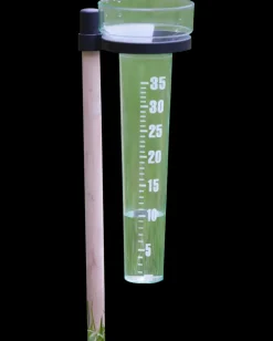 Regnmåler med holder