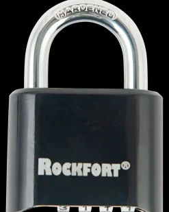 Rockfort Hængelås med kode 51,5 mm 4 cifre