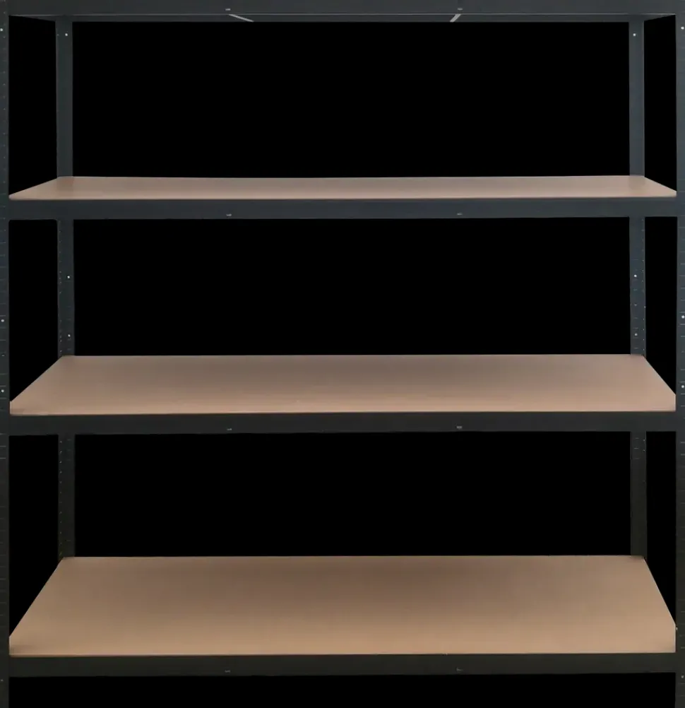 Rockfort Stålreol 4 hylder 180 x 160 x 60 cm