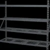 Rockfort Stålreol med 4 hylder 183 x 196 x 60 cm
