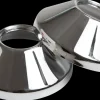 Roset til brusearmatur 3/4" x Ø70 - krom 2-pak