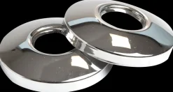Roset til brusearmatur 3/4" x Ø70 - krom 2-pak