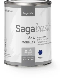 Sagabasic Båd & Møbellak - 0,75 liter
