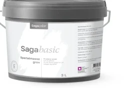 SagaColor Spartelmasse Grov - 3000 ml