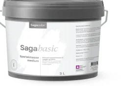 SagaColor Spartelmasse Medium - 3 liter