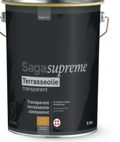 SagaSupreme Terrasseolie 5 liter - Klar