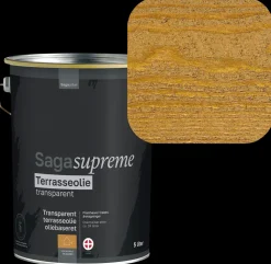 SagaSupreme Terrasseolie 5 liter - Teak