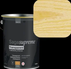 SagaSupreme Transparent Træbeskyttelse 5 liter - Klar