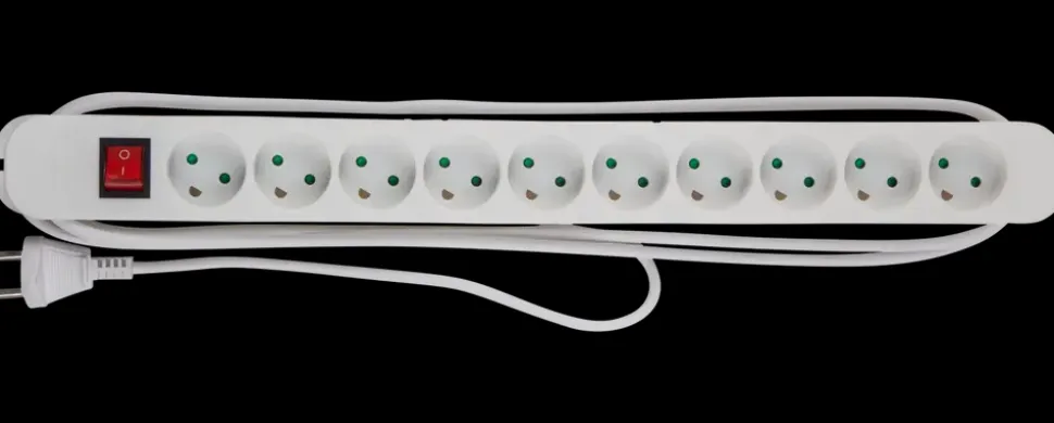 Sartano 10 stikdåse med afbryder