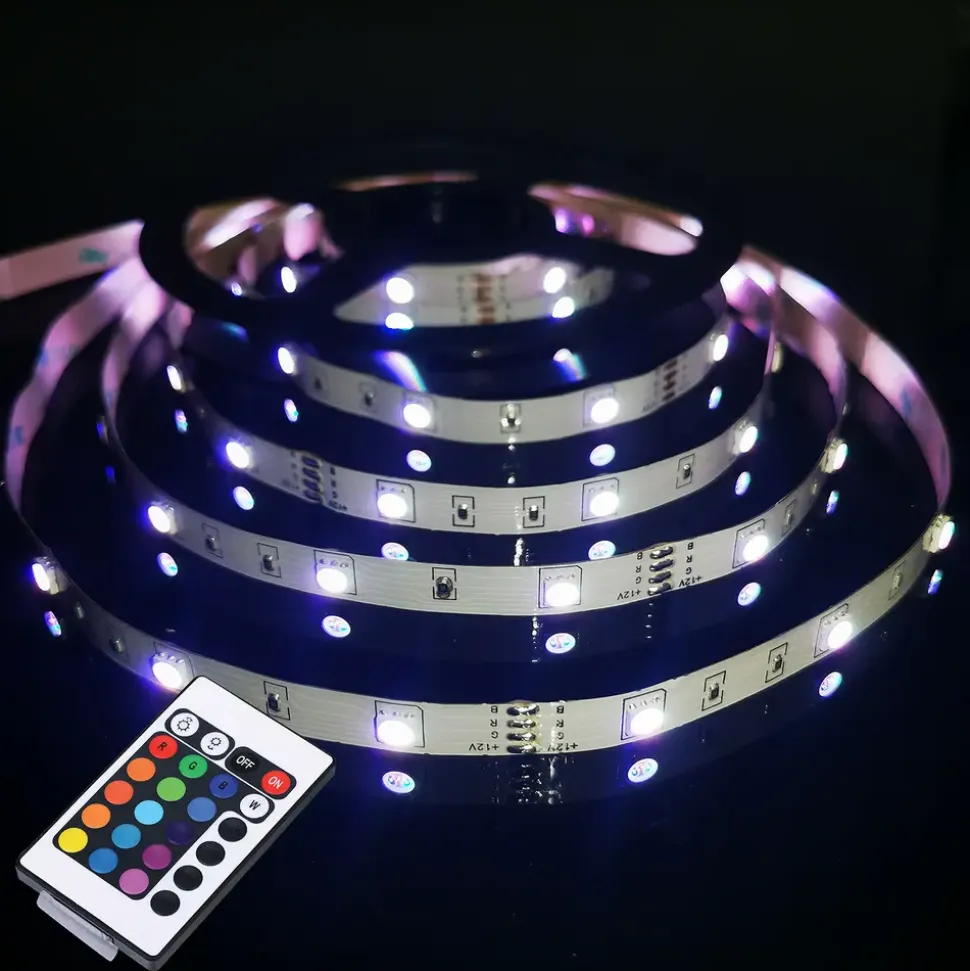 SARTANO Flexstrip RGB LED og fjernbetjening - 1 meter