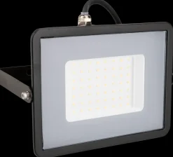 Sartano Projektør med LED 50 W aluminium - sort