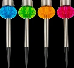 SARTANO Solcellelanterne multifunktion assorteret