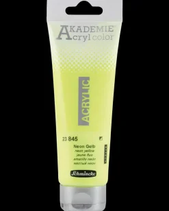 Schmincke Akryl 120 ml - neon gul