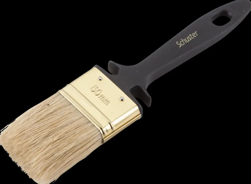 Schuster Pensel flad 50 mm - lys