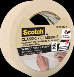 Scotch® Afdækningstape 50 meter x 36 mm