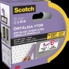 Scotch® Afdækningstape Sarte overflader 41 meter - 36 mm