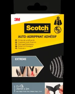 Scotch™ Ekstreme Fasteners Sort - 25 mm x 1 meter