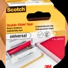 Scotch® Tæppetape Dobbeltklæbende Brun 50 mm x 7 meter