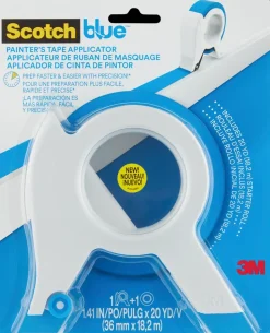 ScotchBlue™ Afdækningstape applikator + 1 rl tape - 36 mm x 18,2 meter
