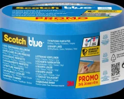 ScotchBlue™ PRO Afdækningstape 24 mm x 41 meter 2-pak