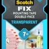 Scotch-FIX™ Dobbeltklæbende Transparent 19 mm x 5 meter