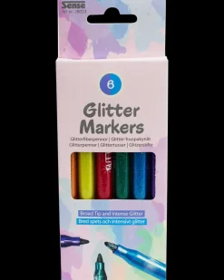 Sense Glittertusser 6 stk.