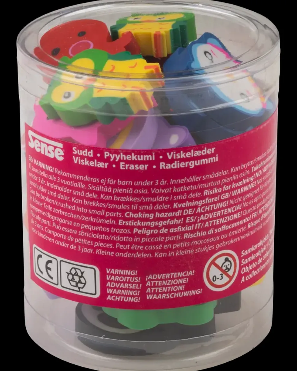 Sense Viskelæder figurer 36-pak