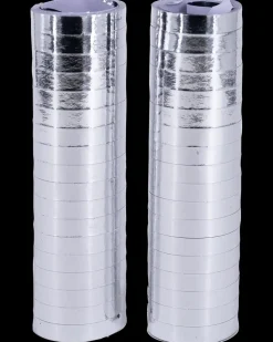 Serpentiner sølv 2-pak