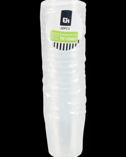 Shotglas 3 cl genanvendelig 20-pak