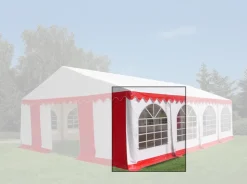 Side 2 x 2 m til PVC Partytelt med vindue