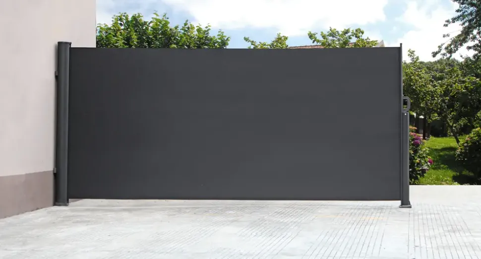 Sideesejl 140 x 300 cm - Sort