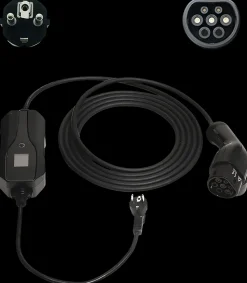 SINOX Ladekabel til elbil - bærbar 6A 5M