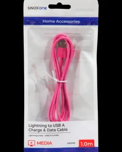 SINOX Lightningkabel 1 meter - pink