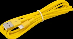 Sinox Lightningkabel gul 2m