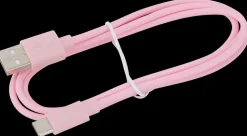 SINOX USB-C kabel 1 meter - pink