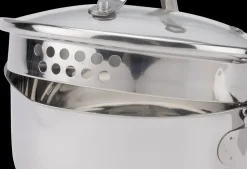 SJÖBO Gryder i rustfrit stål 6 dele