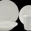 SJÖBO Service porcelæn 24 dele - hvid