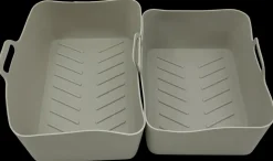 SJÖBO Silikoneform airfryer rektangulær 2 stk.