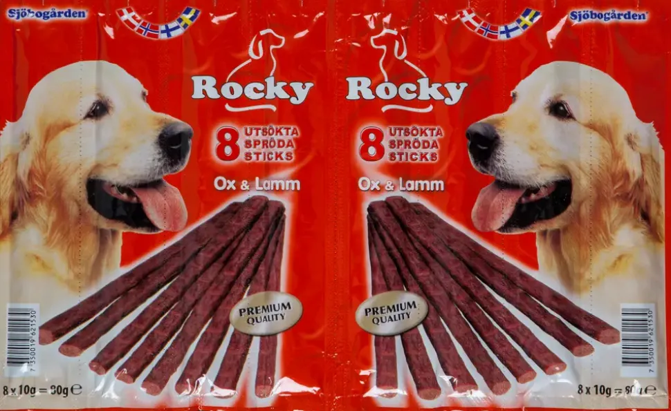 Sjöbogårdens Hundesnack okse & lam 8-pak