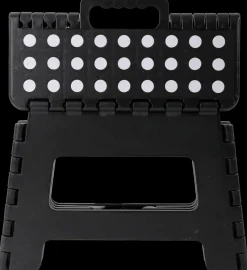Skammel foldbar H. 22 cm - Sort
