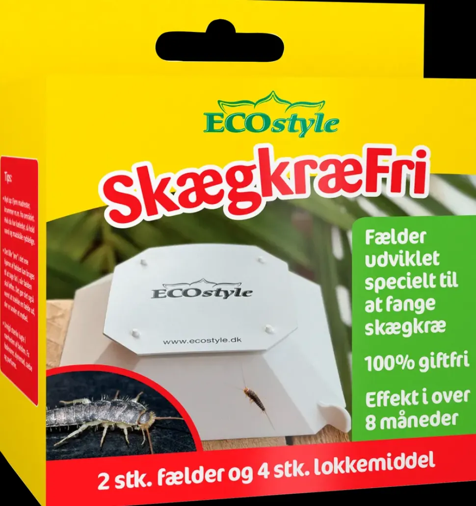 Skægkræfri fælde 2-pak