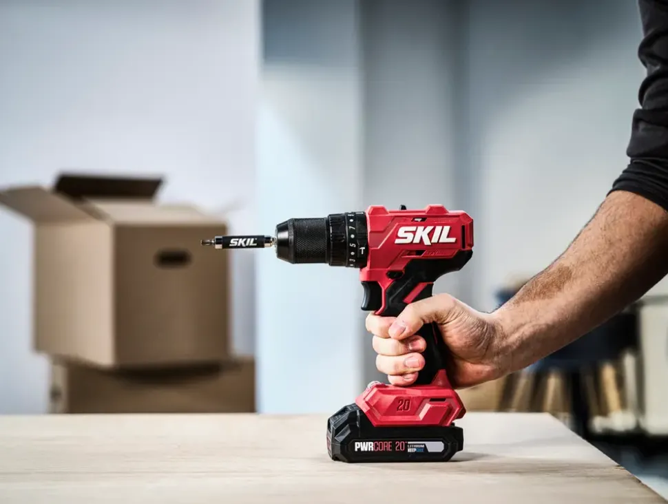 SKIL akku-slagboremaskine 3021 HC - incl batteri og lader