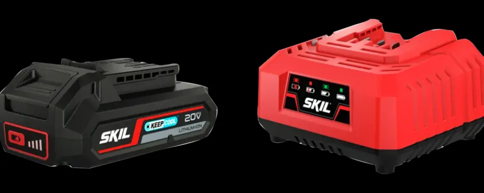 SKIL Batteri 2 Ah + Lader 20V